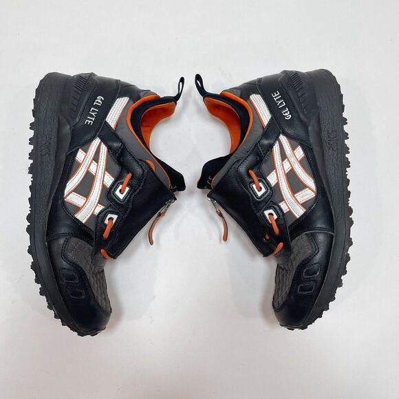 Asics GEL-LYTE MT‎ Zip Sneakers Men\'s Size 8.5 Black Orange Vintage 1191A143-001 main image 11